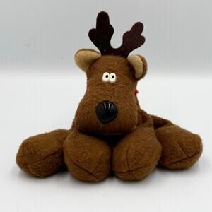 Hallmark Rodney the Reindeer Vintage 1980s bean bag plush